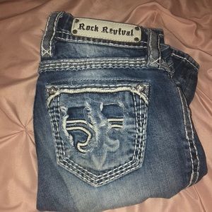 Rock Revival distressed Jeans